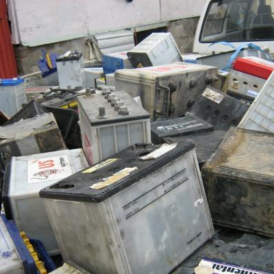 Used lead acid batteries