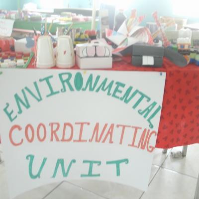 An exhibit by the Environmental Coordinating Unit (ECU)