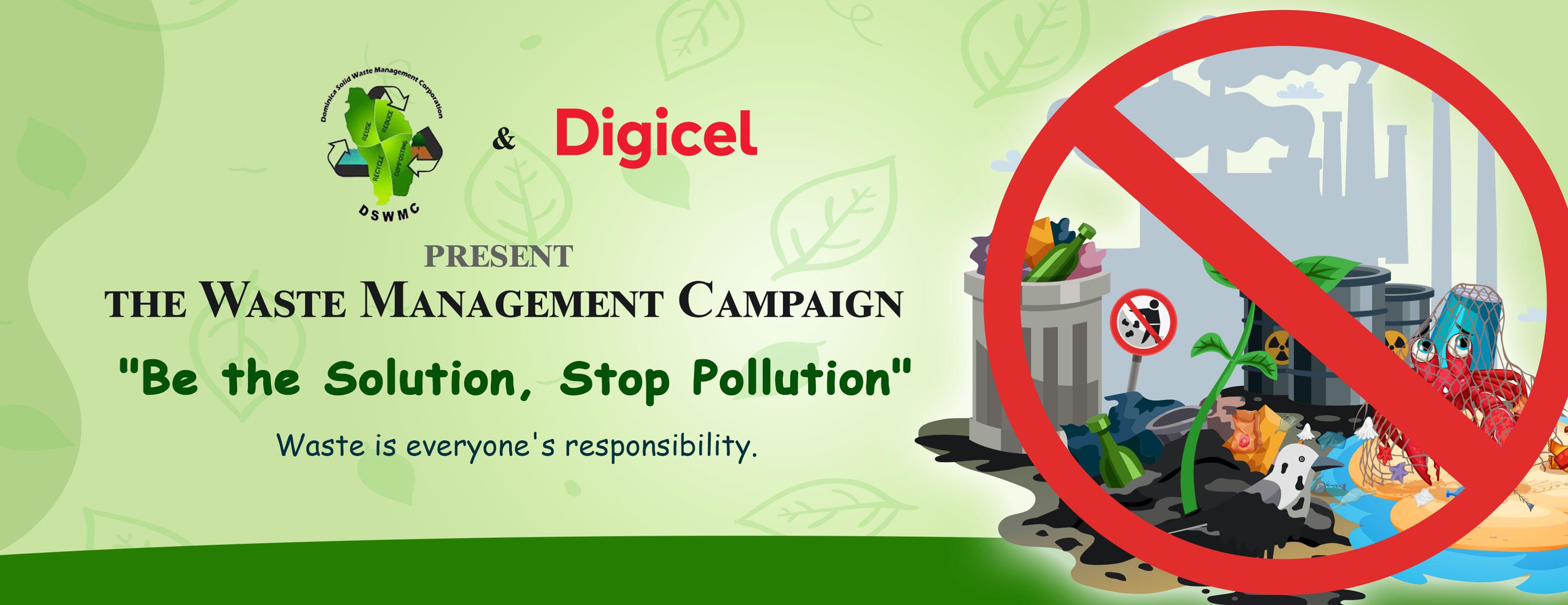 Waste Management Campaign banner
